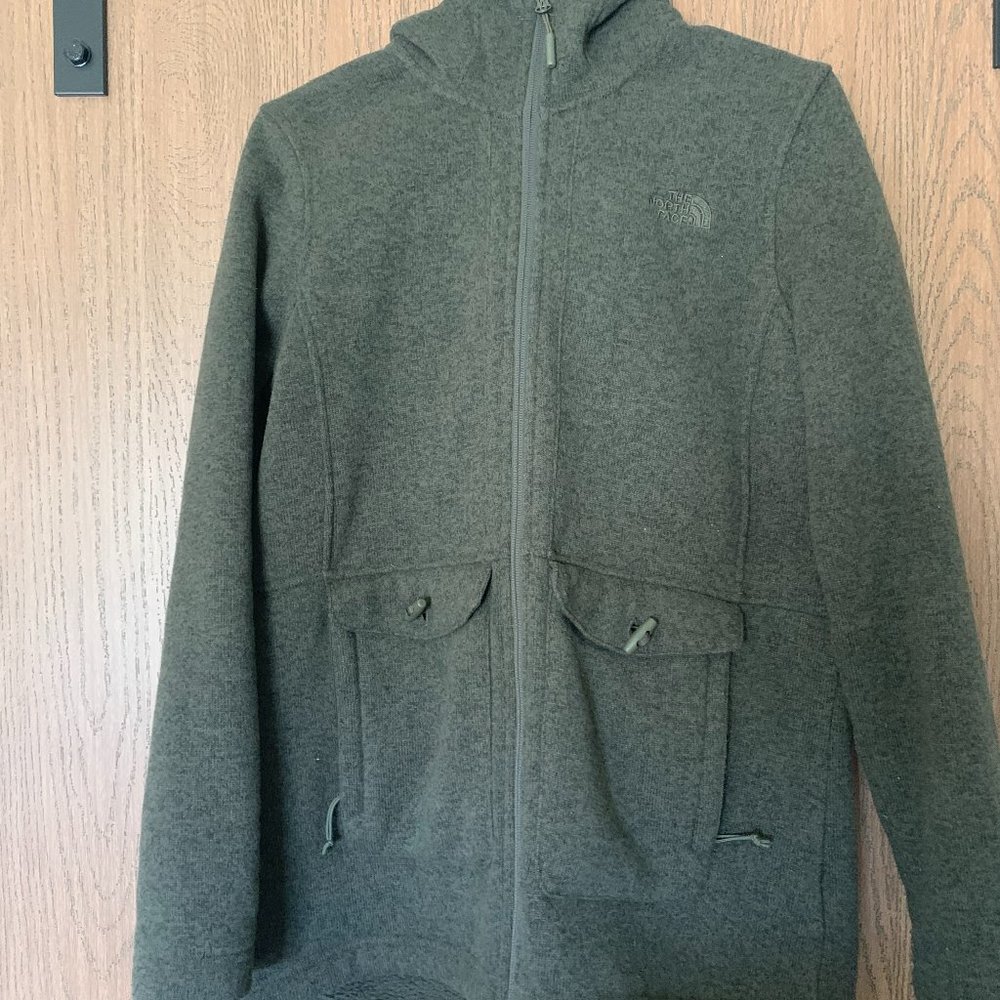 North Face Hooded Zip Up
